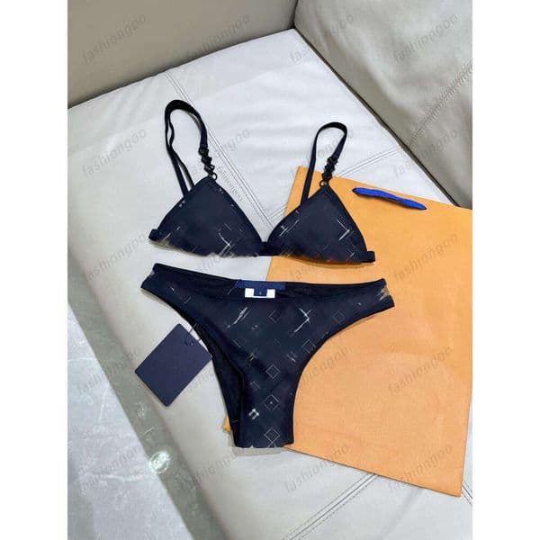 Brand swimwear summer women Bikini set Designer suspender bra swimming two-piece swimsuit 2pcs fashion logo set vacation beach sexy swimsuit May 20