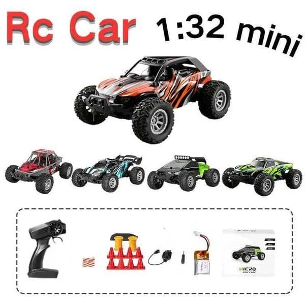 S801 S802 S803 S638 S658 132 Mini RC Car With LED Light 4CH High Speed Rechargeable Off Road Vehicle Model Toys For Boys Gift H260522