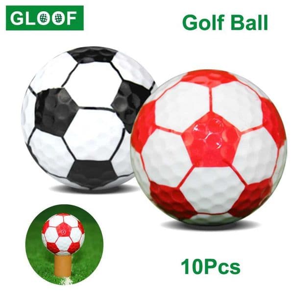 10PcsLot 427mm Football Basketball Golf Practice Balls Synthetic Rubber Golf Balls Golf Gift Ball Golfer Accessories C260522