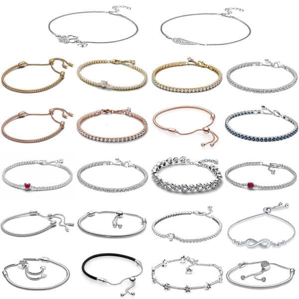 2025 Hot Selling 925 Sterling Silver Four-leaf Clover Wings Bracelet Suitable For Original DlY All Sizes Womens Fashion JewelryZHR260522