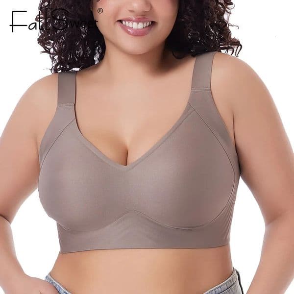 FallSweet Push UP Bra for Women Seamless Plus Size Bras Thin Cup Wireless Bralette Sexy Brassiere Femme M6XL 260521