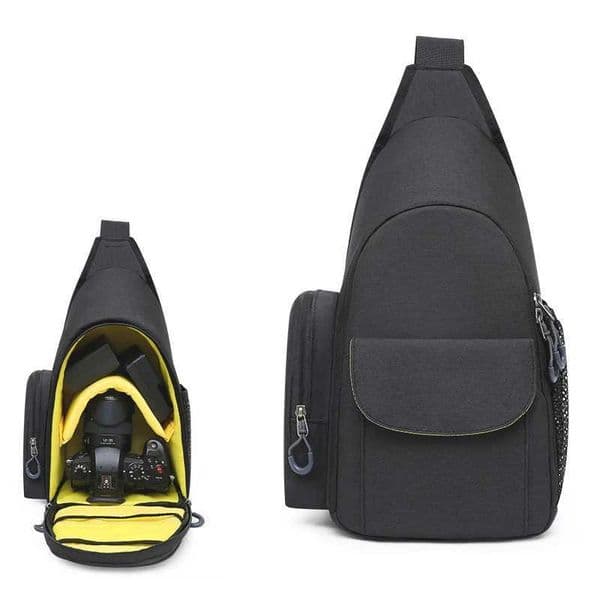 Nylon Shoulder Camera Bag Handbag Crossbody Chest Bag for Nikon Canon DSLR Digital Cameras Lens Accessories Z260522