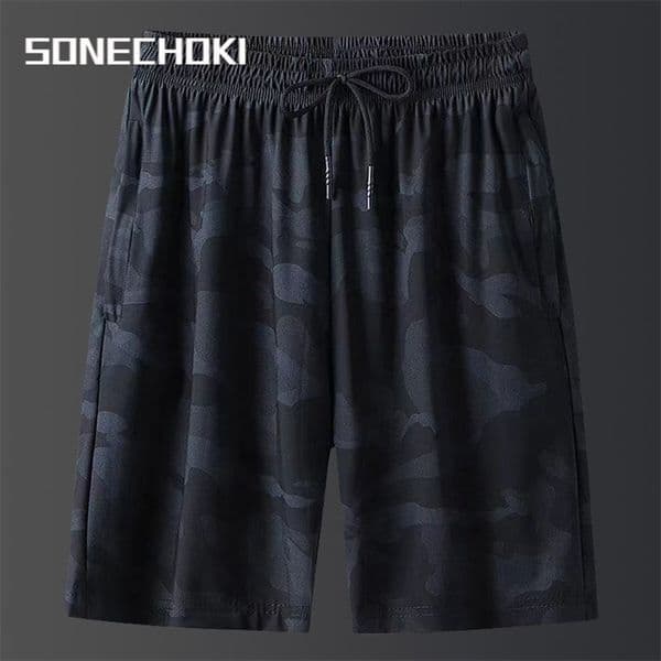 Plus Size Running Shorts Men Camouflage Basketball Sport Gym Mesh Breathable Shorts Fitness Training Workout Bottom Male Casual 260522