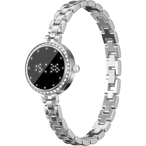 L6 Smartwatch Smart Bracelet for Women IP67 Fitness Tracker IPS Display 5-10 Days Battery Life Sleep Monitoring Push Notifications