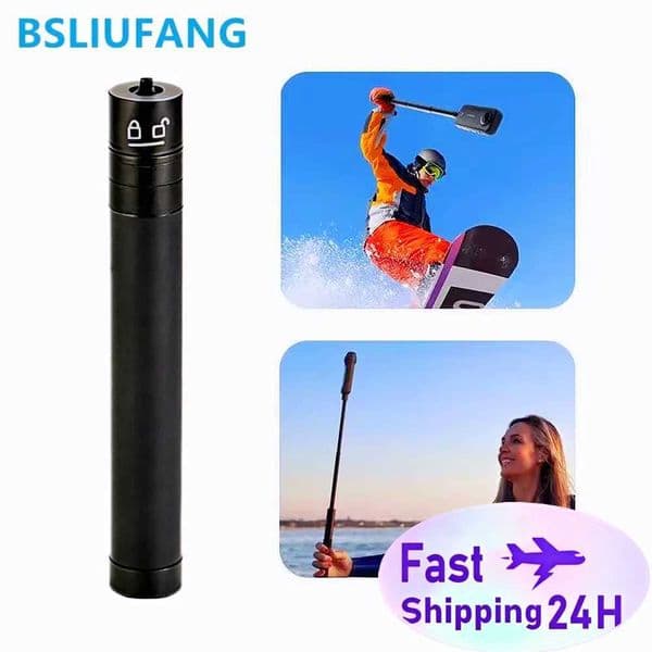 BSLIUFANG Ultra Long Carbon Fiber Selfie Stick Invisible Camera Extension Stick for Perfect Photos Z260522