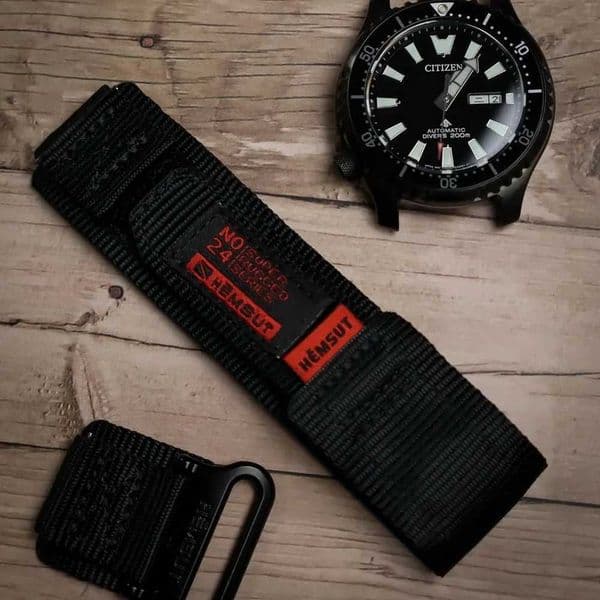 HEMSUT Nylon Sport Military Watch Band Cpatible With Citizen Wrist Straps For Men Quick Release 20MM 22MMJ260522