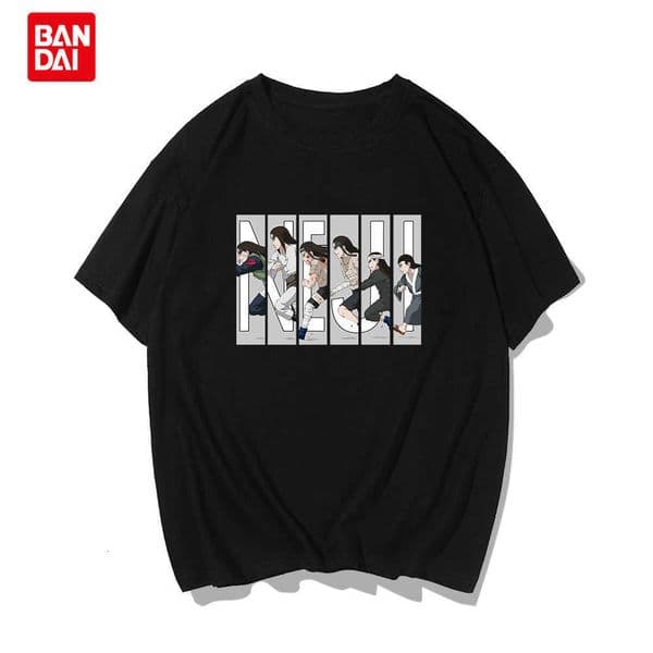 Y short sleeved male Xia Chao co branded cartoon surrounding cotton loose fashion T-shirt 0207 L26052204DY