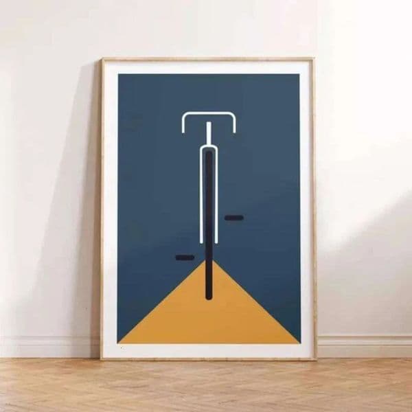 Luxury Designer Decor Cyclist Canvas Painting Minimalist Cycling room Wall Art Poster Print Bike Modern Pictures For Living Room Decor Bicyc 11 16