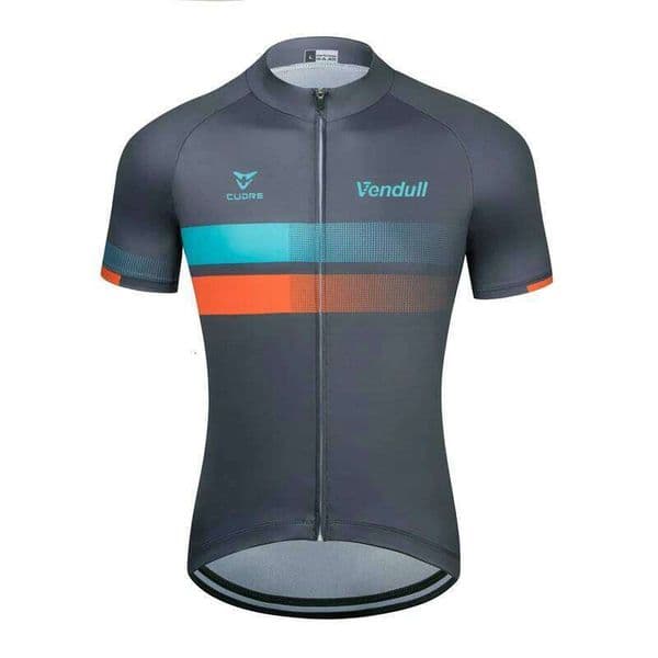 2023 New VENDULL Men Jersey Cycling Racing Tops Short Sleeve Cyclist Clothes Shirt Summer Bicycle Bike Wear 26Y0522