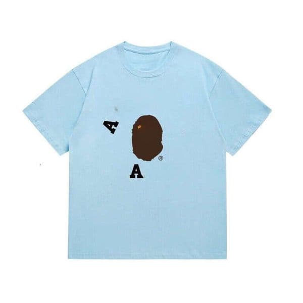 Bapeshirt Designer T Shirt Men Women Bapes Shirt Luxury Shorts Crew Neck Cotton Womens Sportswear T Shirts Summer Fashion Breathable Fitness Kids Top