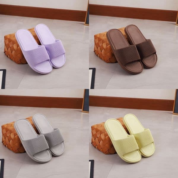 Designer Men Women Slides Slippers Sandals Slate Grey Vermilion Slide Slipper Mens Womens Shoes Summer Beach