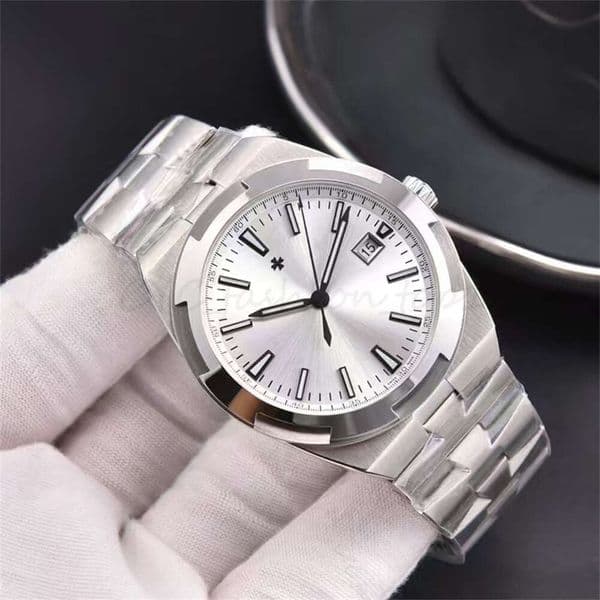 certificate Gold President Male vacherin Watches Watches Day Date Diamonds Blue dial Constant vacherin Watch Men Stainless Diamond Bezel Automatic WristWatch 56c