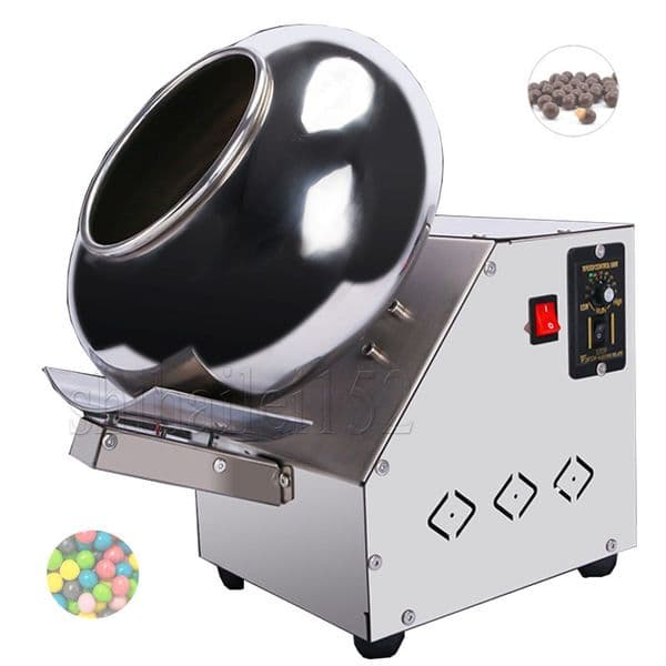 Commercial Polishing Machine Nut Almond Popcorn Peanut Sugar Coating Machine Sugar Film Coating Pan Machine