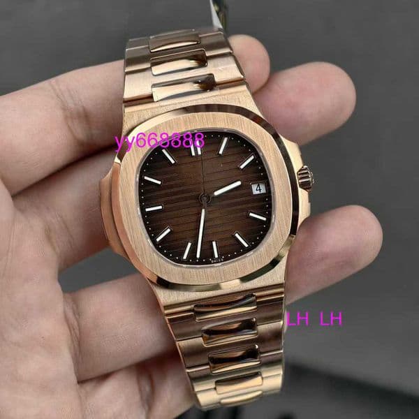Luxury Watch Luxury Gain 5711 Weight Rose Gold Dial Automatic Movement Sapphire Glass Waterproof Diameter 40mm Handly26