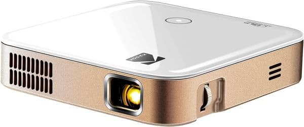 KODAK Luma 350 Portable Smart Projector w/ Luma App Ultra HD Rechargeable Video Projector Onboard Android, Streaming Apps, Mirroring, Remote Control Crystal Imaging
