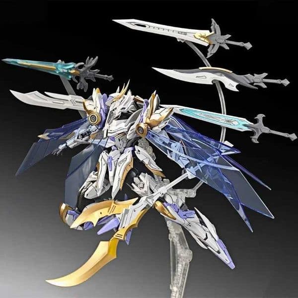 SNAA Knights of The Round Table Percival Tristan Achilles Lancelot Model Kit Collectible Action Figure with Dual Armor Modes C2605221