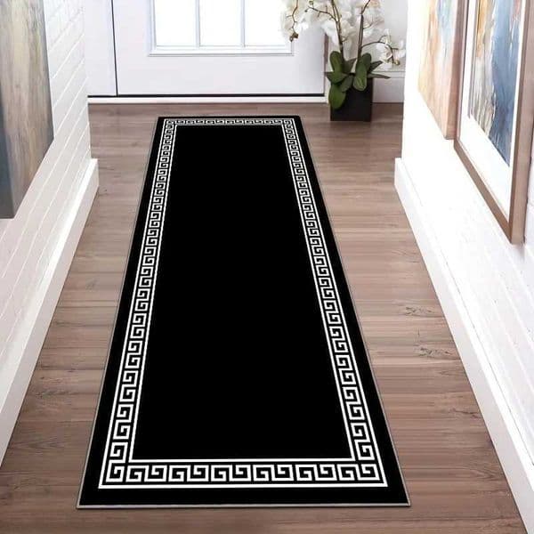 VIKAMA Geometric Pattern Wrap Around Carpet Soft To The Touch And Durable Featuring Modern And Minimalist Style For Decoration T260520