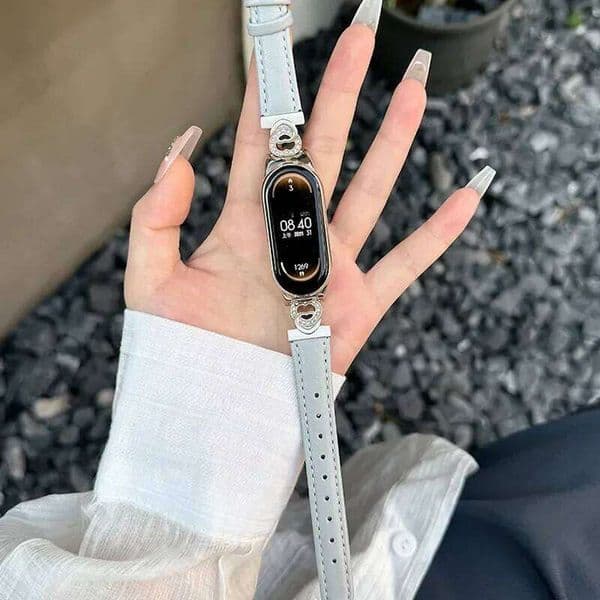 Niche Sweet Cool Chain with Diamond Suitable for Xiaomi's New Mi Band 9/8 NFC Version Universal Handmade Strap