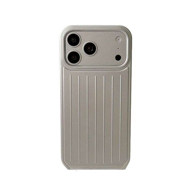 Rimo Phone Case Designer Phone Case Coque Telephone Luxe Suitcase Stripe Design Suitable For Phone 17 Series Full Coverage Business Streetwear