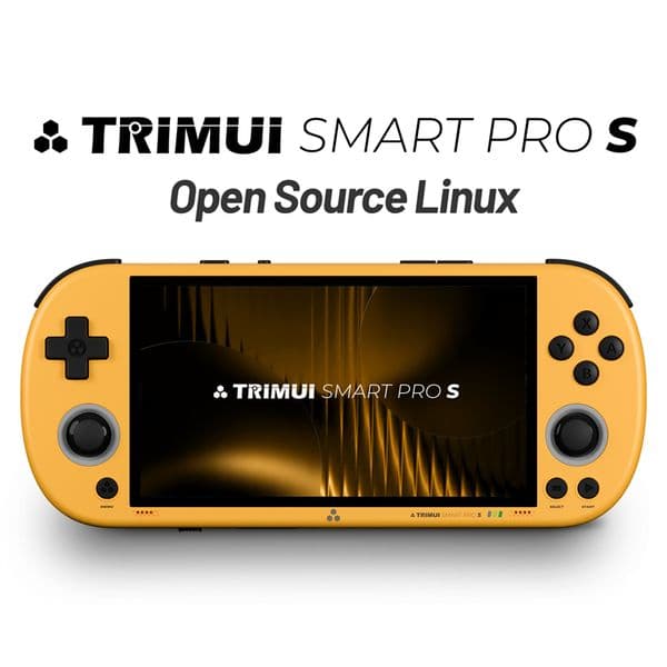 Trimui Smart Pro S Open Source Portable Game Console with 5 inch Wireless Functionality and New Retro PSP Features