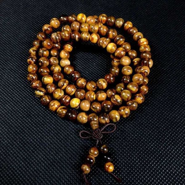 Sennier Authentic agarwood 108 beads 6mm 8mm buddha prayer beads bracelets women men jewelry wood wrist bangle Rosary Wooden bra R260522ZHR260522