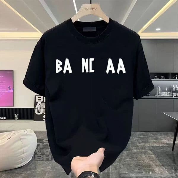 Designer Brand Tees T Shirts Top Quality Pure Cotton Short Sleeve Shirt Simple Letter Printed Summer Casual Men Clothing Size S-XXXXXL
