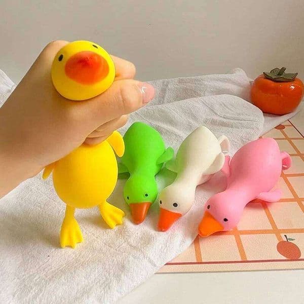 Antistress Duck Squeeze Goose Cute Kawaii Animals Vent Kids Adults Decompression Stretch Toys for Children 26Y0523