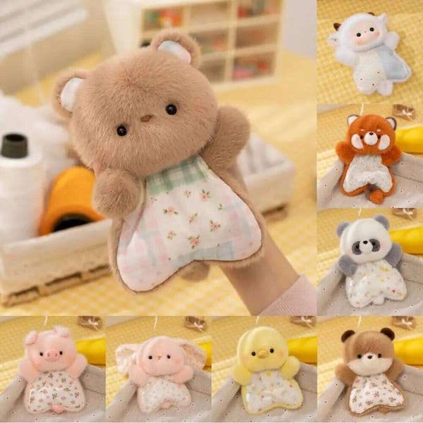Cartoon Bean Bag Doll Soft Fluffy Texture Decompression Stuffed Animals Supine Position Skin-friendly 26L0523