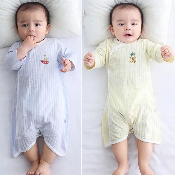 Summer Born cologne Homewear Cotton Infant Rompers Soft Bodysuit Breathable Boy perfume Girls Pajamas Baby Clothes 0 18 Months 260423 Designer