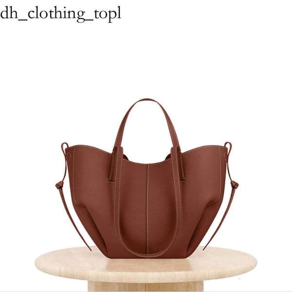 Designer Bags 2026 Trends Pollenes Bag Tote Polenen Bag Designer Cloud Bag Beach Sac De Luxe Genuine Leather Light Luxury French Niche Dumpling Retro 233