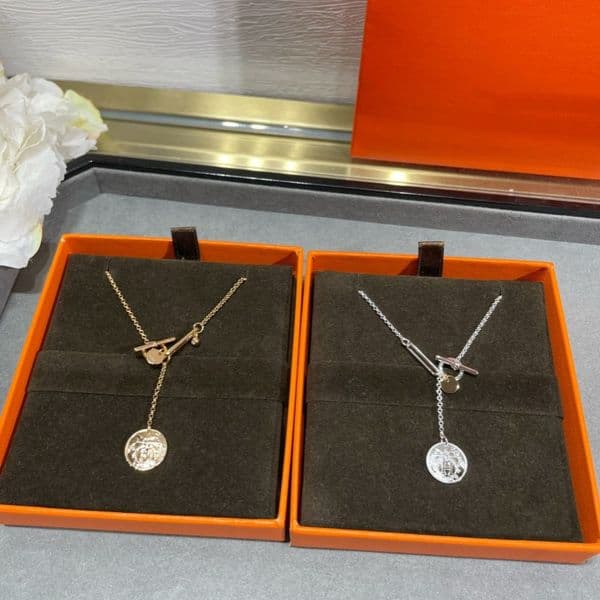 top Necklaces women's Designer necklaces for woman luxurious necklace Pendant jewelry classic pig nose drop-shaped gel H letter necklace High quality necklace H419