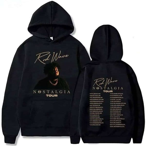 Rapper Rod Wave Hoodies Streetwear Hoodie Harajuku Casual Pullover Oversized Fleece Sweatshirt Long Sleeve Printed Hoody 26L0523