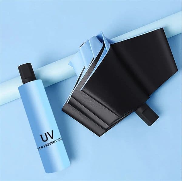 Travel Umbrella Windproof Folding Umbrella for RainCompact Umbrella for CarLightweight UV Protection Sun Umbrella for Men and 260520