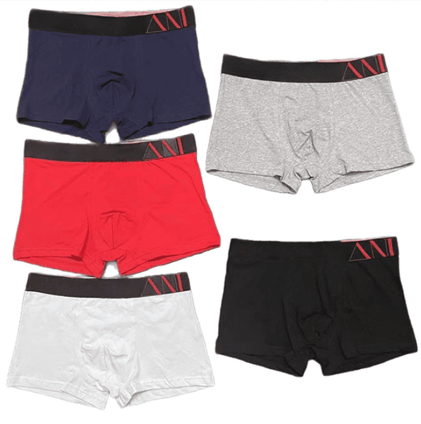 Multipack Men's Daily Underwear, Premium Fabric Boxer Briefs, Elastic Waist Shorts, Comfort Fit underpants for Men, Bulk Pack