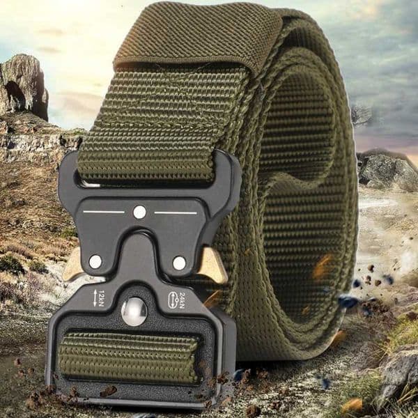 Mens Belt Outdoor Hunting Tactics Belt Multi functional Buckle Nylon Belt High Quality Marine Corps Canvas Belt R260523