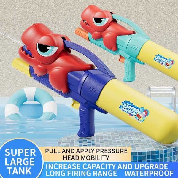 Childrens Toy Water Spray Gun Boy Water Gun Water Fight Dinosaur Water Gun Girl Beach Water Toy Holiday Gift L260523