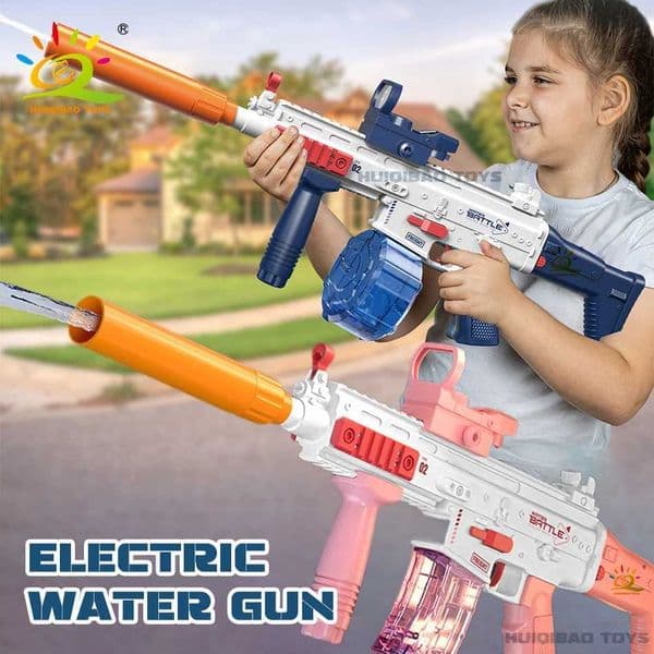 Electric water gun for long-distance water spraying suitable for outdoor beaches and swimming pools in summer Toy for adults L260523