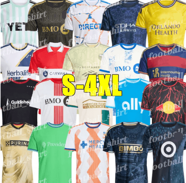 26/27 Atlanta Charlotte Soccer Jerseys St. Louis City LA Austin Seattle Chicago Los Angeles Toronto Orlando Philadelphia San Diego MLSS football shirt mens uniform
