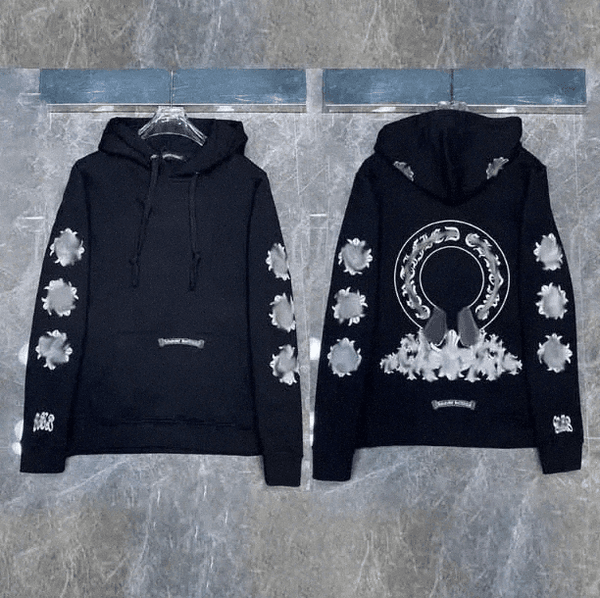 Black Friday chrome hoodie Designer Hoodies Sanskrit embroidery Hooded Men long sleeves street fashion ch hoody spider tracksuit h4r9#