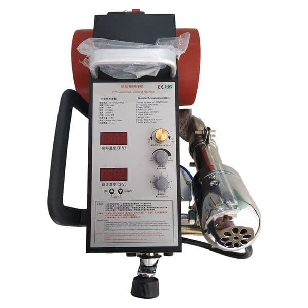 Portable Plastic Welding Machine Handheld PVC Tarpaulin Hot Air Welder