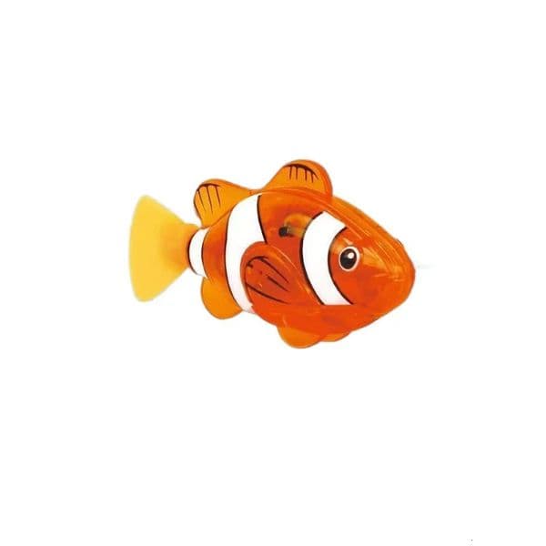 Gowinbaby Baby bath light-up sensor electric small fish playing in water pet fish swimming fish can swim istic clownfish toy260514