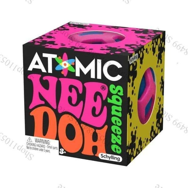 Schylling Needoh Atomic Stress Relief Ball squishies blind box Adult Party Gift Tool stress relief toy fidget toys 26L0523
