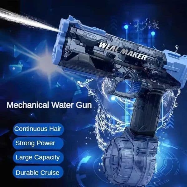 Electric Water Guns Children Automatic Toy Ice Bursts Recoil Watergun Kids Summer Beach Outdoor Fight Games Water Spray Gun Toys L260523