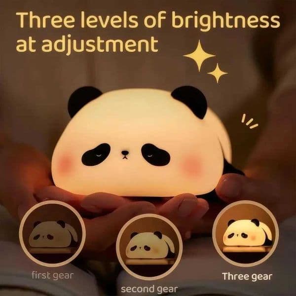 Cute LED Night Light Touch Sensor Cartoon Kids Nightlights Silicone Child Holiday Christmas Gift Bedside Lamp Bedroom Decor M260522