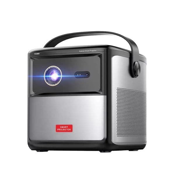 S8 DLP Mini Projector 1920x1080p 600ansi Full Atuo Android11 Home Vedio Projector 15000MA Battery Outoor Projector 4K