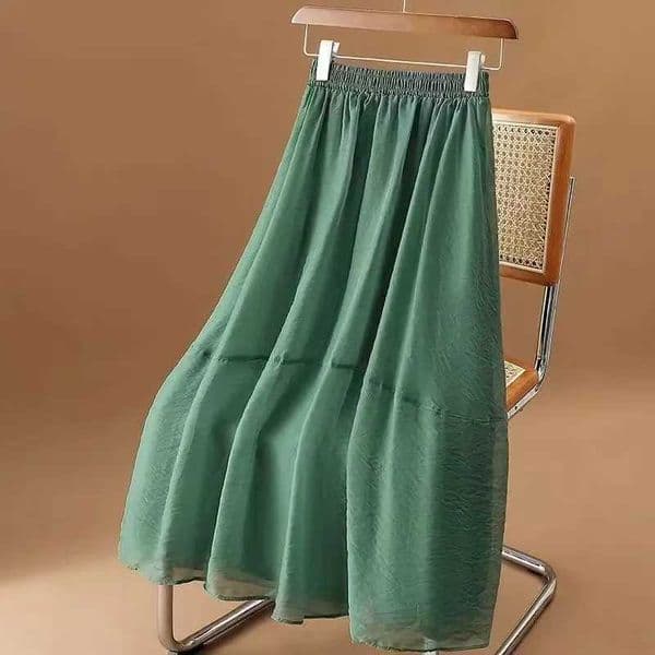 New Summer Half Body Skirt Summer Fairy Skirt High Waist Yarn Splicing Age Reducing Medium Length Yarn Elegant Skirt M260523