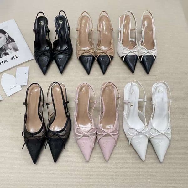 Designer high heels sandals Luxurious High-Quality Sandals classic pointed thin summer genuine leather Women party wedding shoes Women Shoes Ladies Summer