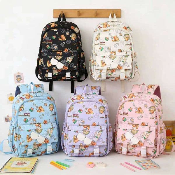 Fashionable Men's Women's Trendy Large-Capacity Shark Mouth Outdoor Travel and Commuting Computer Backpacks, the Perfect Gift for Children