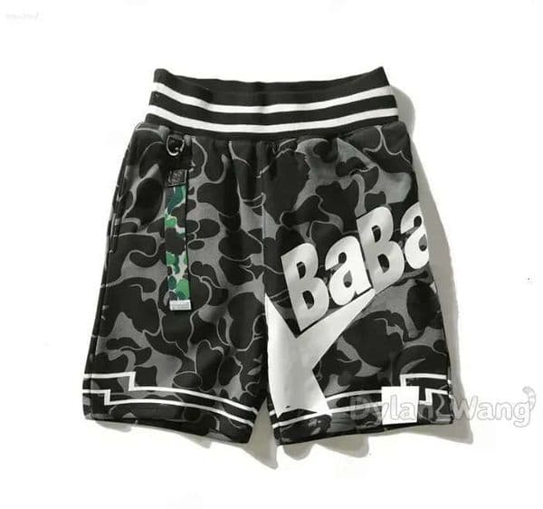 Fashion Mens Shorts Designer Summer Beach Pants Shark Printing Camouflage Pattern Print Loose Streetwear Asian Size M-3XL ab4