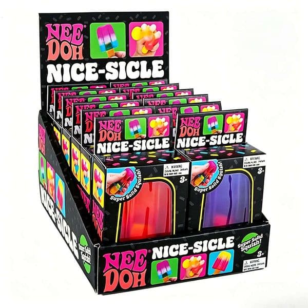 Squeeze Stress Cube Toy Squeeze Sensory Fidget Doh Nice Sicle Squishy Popsicle Toy Nee Doh Nice Kids Adults Slow Rising Fidget Cube Sensory For Anxiety Stress Relief